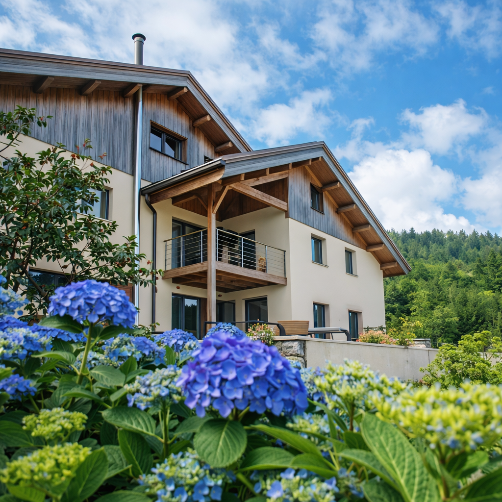 Chalet Terejo – façade principale, vue extérieure