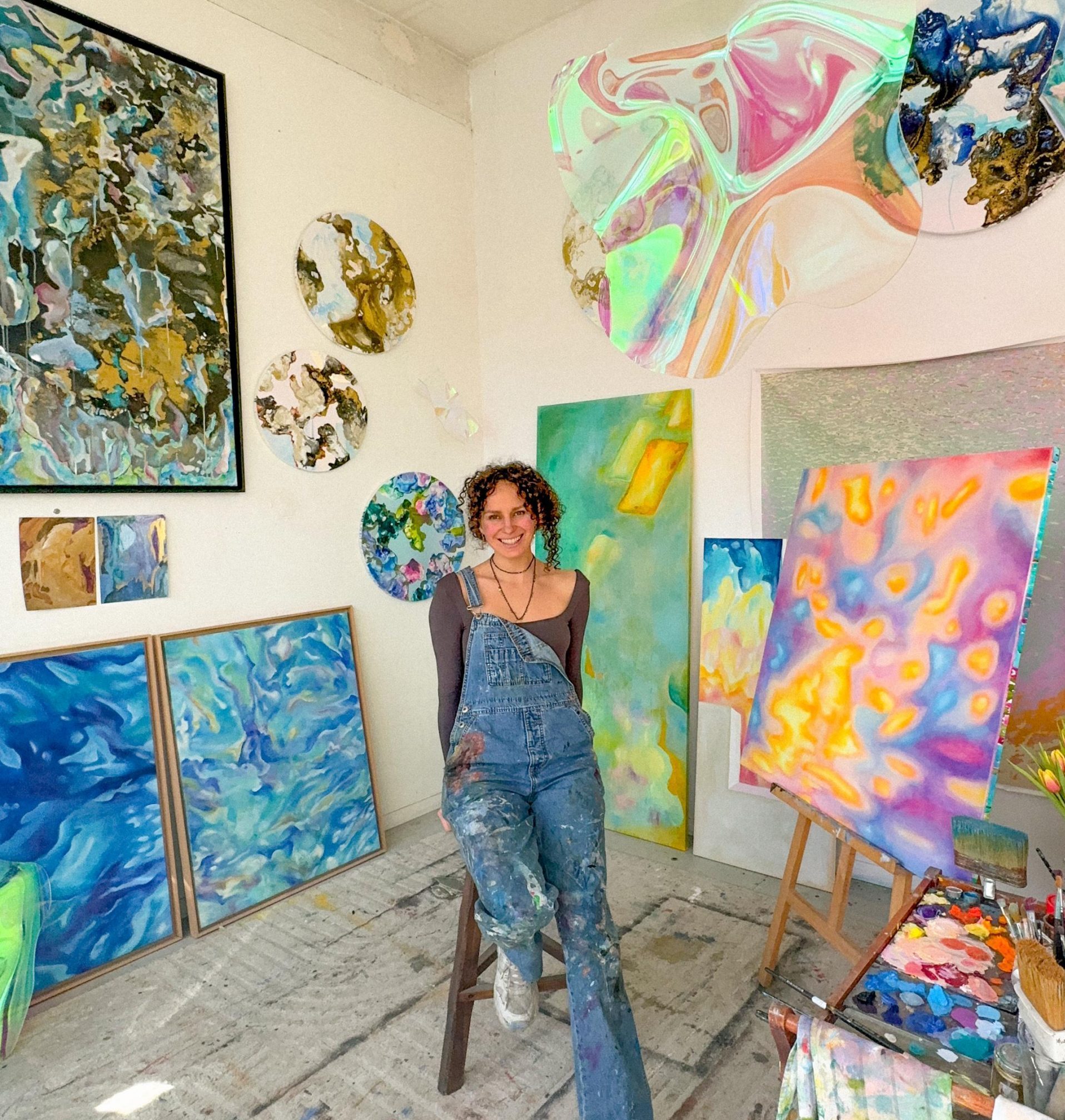 Clara Tournay, artiste peintre et yogiste